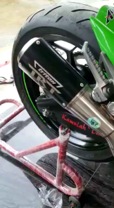 Knalpot Racing Original TRITON Type GT-5 Series Full System Buat Motor Ninja 250 FI, CBR 250 RR & R 25