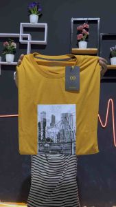 Kaos Big Size Pria & Wanita 2XL-7XL Motif Random Katun Premium