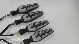 Xi Nhan Chạy Tia Sét Gắn Xe Máy 12V Trang Trí [ 1 Đôi ]