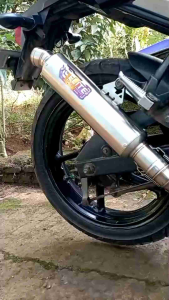 silincer knalpot silinser knalpot selenser knalpot selencer knalpot slenser slencer knalpot bulat jenong panjang 30 cm untuk cb klasik Tiger Megapro c70 astrea dll merk ORIGINAL ELITE RACING EXHAUST