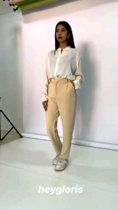 Celana Basic Pensil Highwaist Scuba Premium / Celana Kerja Wanita Kantor