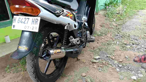 Knalpot Fiz r fullpress sirip suara garing kemrincing original Neo speed racing