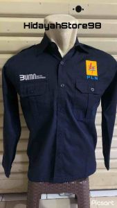 Baju PLN BUMN Suka Suka KEMEJA PLN BUMN Seragam BUMN Suka Suka