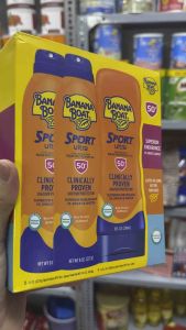 Set Kem Chống Nắng Banana Boat Sport SPF 50+ Của My - Date 12/2027