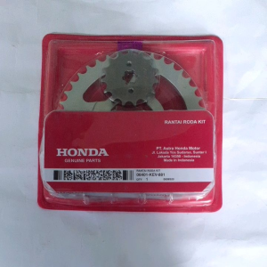 Gear Gir Rantai Roda 1 Set Honda Supra - Supra X Old - Supra Fit Old Kode 06401-KEV-881