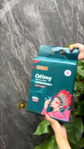 ReadyIn Malaysia #芈奈儿国潮风洗脸巾 Minaier Cotton Towel Wet& Dry Use 200mm x 200mm (170 Pcs) 纯棉一次性洁面巾 Wash Face Towel