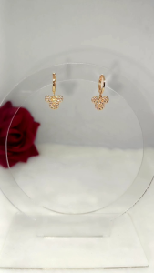 Anting Anak Motif Mickey Mouse Full Permata Cantik Lucu Bisa Digunakan Sehari-hari Anti Luntur
