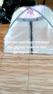 Kelambu Tenda Bayi Anti Nyamuk & Lalat: Perlindungan Optimal