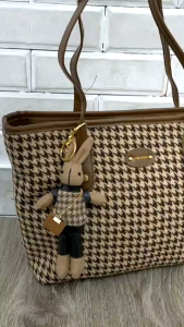 JTF2829 - Tas Shoulder Bag Wanita Fashion Import Gantungan Boneka