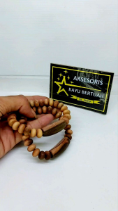 sepasang gelang kaboa sencang pakek plat