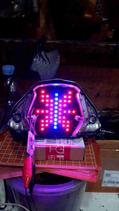 lampu running smash OLD karbu 110cc 2001-2005 8 mode otomatis tingal colok bonus lem arus wajib DC bosku