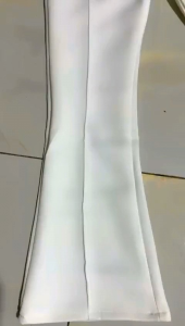 Celana Cutbray Anak Perempuan 7-16th Scuba Tebal Melar Streetch Scuba Premium Putih Bw