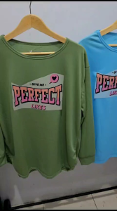 Semi Tunik Lengan Panjang Model Oval / Semi Tunik Kekinian Perfectlike / Semitunik 3 Ukuran L XL Dan XXL