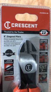 Crescent 8 in. Z2 Dual Material High Leverage Diagonal Cutting Pliers