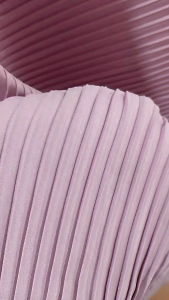 Bahan & Kain Plisket moscrep/prisket polos warna lavender