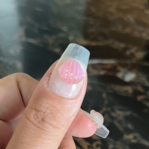 (FREE TOOLKIT) 10 PCS PRESS ON NAILS. HANDMADE NAILS SIZE M