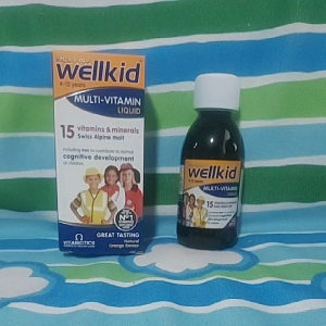 Vitabiotics Wellkid 4-12years Multi-Vitamin Liquid 15 Vitamins & Minerals Swiss Alpine malt Dec2027