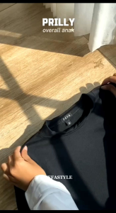 Overall Anak Terbaru / Baju Kodok Anak Polos / Prilly By Fefa Style