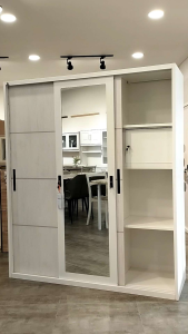 Lemari Besi Lemari Pakaian Besi Sliding 3 Pintu ..