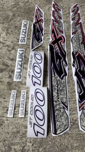 Striping sticker stiker Suzuki tornado jetcoled GX 100 tahun 1997