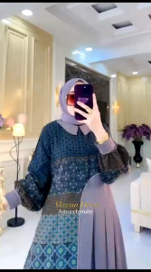 Gamis Amore by Ruby Edisi Louisa: Desain Elegan & Bahan Nyaman