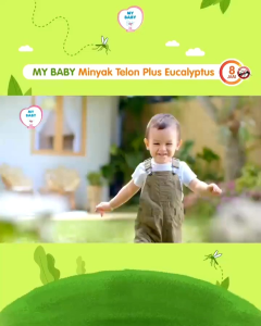 My Baby Minyak Telon Plus Eucalyptus 90 Ml