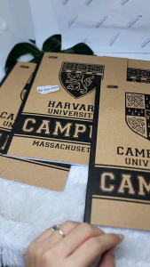 Buku Tulis Campus Kiky Hard Craft Cover 42 Lembar
