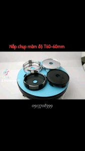 Nắp chụp mâm T60-60mm dành cho mâm độ-Mặt nhôm dán độc lạ 56mm  (Giá bán là 1 bộ 4 Chiếc)