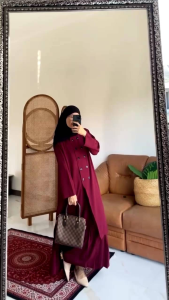 SOYOUNG SET ROK || Set Long Tunik dan Rok