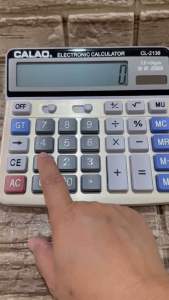 เครื่องคิดเลข  CL 2136  (17*18cm. )12หลัก แป้นคอม คิดเลขตั้งโต๊ะ