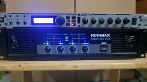 Cục đẩy 4 kênh 24 sò nguồn xung ROYAMAX