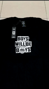 Kaos Oblong Boys Will Be Boys: Pilihan Fashion Casual yang Stylish & Nyaman