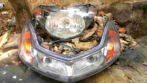 TERLARIS PAKET COSTUM MIO SMILE REFLEKTOR LAMPU DEPAN MIO SMILE CUSTOM PLUS LAMPU SEN MIO SMILE COSTUM