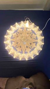 Lantern Capiz Christmas Decor(Tala Parol 20”w/Led Light