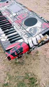 sticker pelindung keyboard musik YAMAHA psrs 975/775