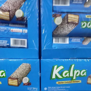 Kalpa Wafer Coklat Kelapa 1 Box
