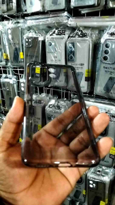 CASE CLEAR AIR BAG VIVO V60 2025. SILIKON CASING BENING TRANSPARAN HITAM PUTIH PRESISI BAGUS