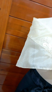 Filipiniana Alampay: A Timeless Lace Patching Design & Handmade Flower Accessory
