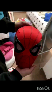 (local supplier) spider man spiderman mask movable Eyes topeng