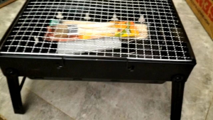 Bếp nướng BBQ có chân gấp gọn - Bếp nướng di động ngoài trời