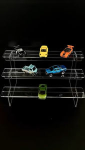 【READY STOCK】 3 Tier Acrylic Display Stand | Cosmetic Shelf｜Figurines Display｜Blind Box Display | Nail Polish Display | Perfume Display