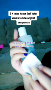 TONER DOSTING HITAM STRONG TONER BADAN PERONTOK DAKI polos