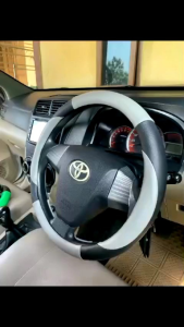 Cover Sarung Stir Mobil Grand MaxYarisjazzBrioAgyaAvanzaXeniaXpanderCalyaSigraLivinaRushTeriosInova/Bungkus Pelindung Stir Untuk Semua Jenis Mobil Pribadi Size(M)