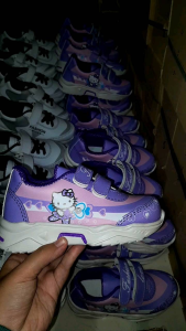 SZ | COD Sepatu Karakter HELLOKITTY | Sepatu Anak Perempuan Murah | Sepatu Anak Sekolah Fashion Kids | Sneakers Boots Viral Kekinian | Sepatu Anak 3-9 Tahun