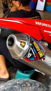 knalpot norifumi ROCKET 4 Norifumi Whops Terbaru KLX BF  klx150s CRF WR DTRACKER