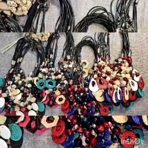 (PART2) KALUNG FASHION CASUAL KEKINIAN / KALUNG ETNIS KLASIK MOTIF ELEGAN / KALUNG KEBAYA HIJAB DLL / ETHNIC FASHION NECKLACE / GLD7813