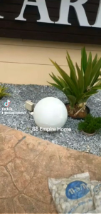 Ball Sculpture Landscape Landscaping Decoration Garden Hotel Recreational Park Taman Seat Home Sphere Round Bola