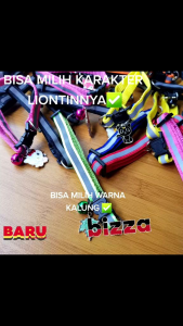 KALUNG KUCING LIONTIN KARAKTER + LONCENG VIRAL