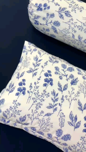 Sprei Kaos Confetti Karet Keliling + Sarung Bantal Guling Katun Motif Karen