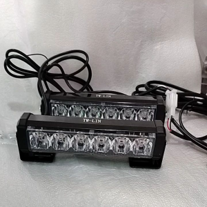 Lampu Strobo Led 6Mata - Lampu Strobo 6Mata 17Cm - Lampu Strobo 6Mata Plus Controller